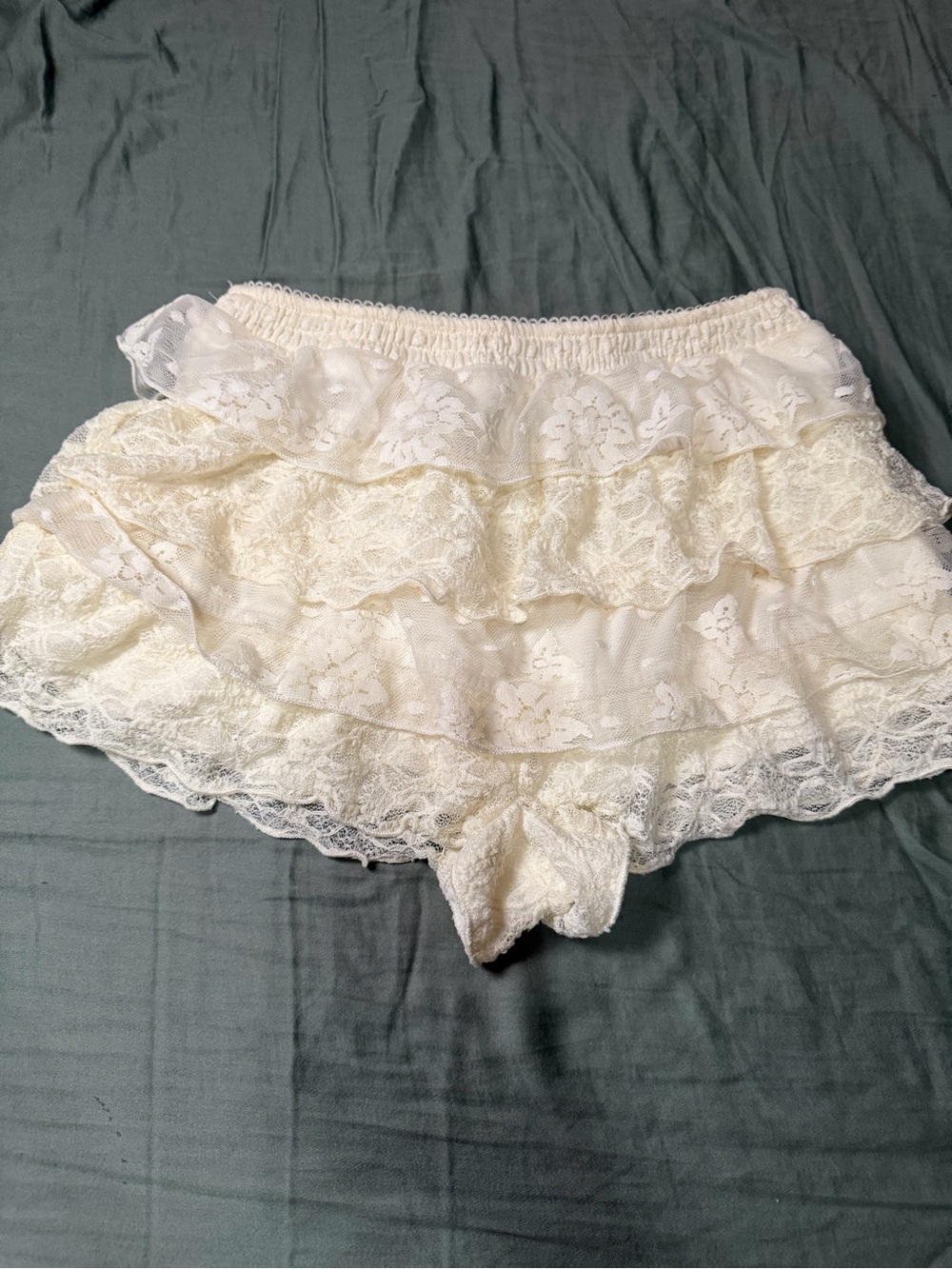 🤍 Coquette Lace Ruffle Bloomers / Shorts 🤍